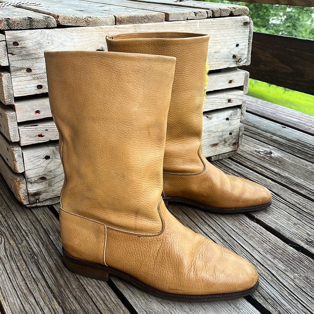 Paolo Scafora for Lina Aldo Italian Leather Boots